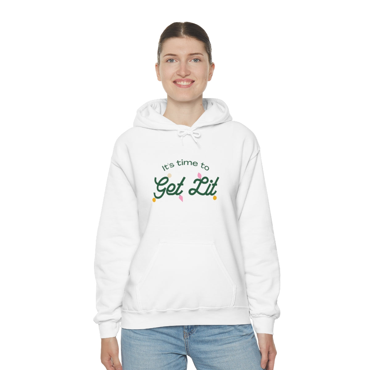 It's Time to get Lit Unisex Heavy Blend™ Hooded Sweatshirt