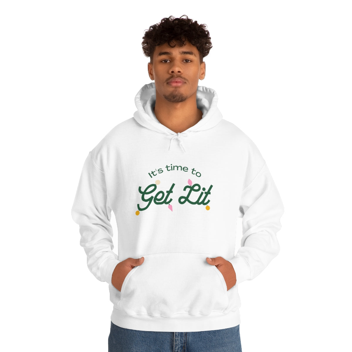 It's Time to get Lit Unisex Heavy Blend™ Hooded Sweatshirt