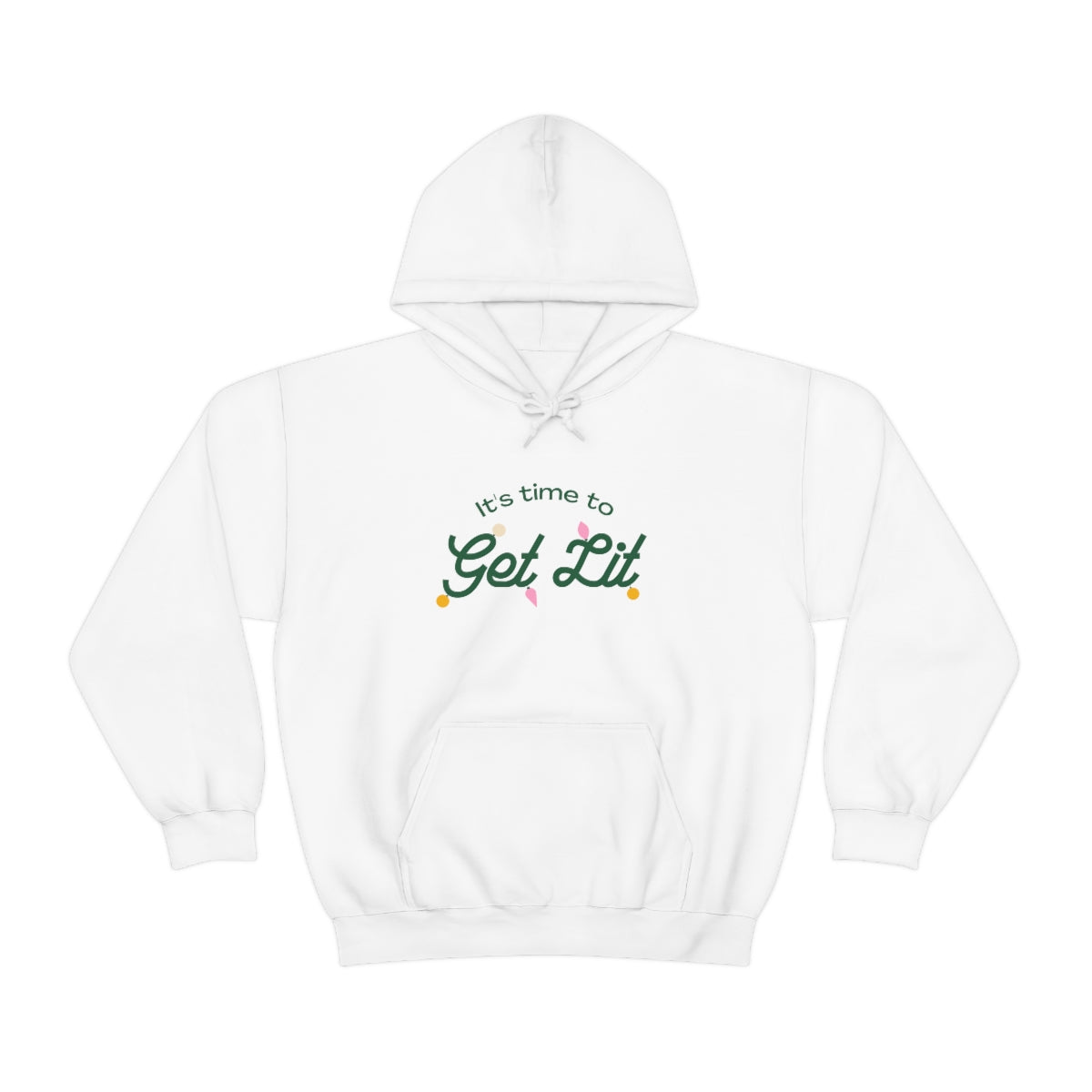 It's Time to get Lit Unisex Heavy Blend™ Hooded Sweatshirt